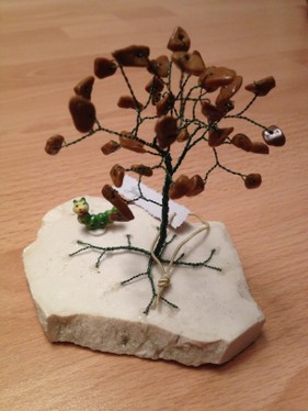 006 Jaspis auf Marmor